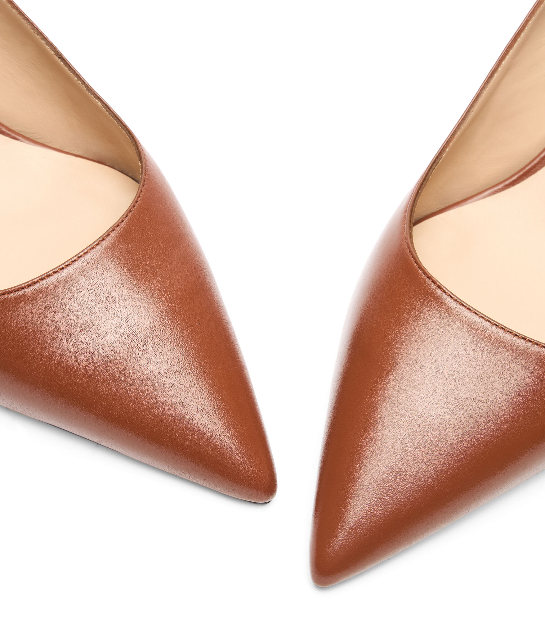 サンダル・ミュール Stuart Weitzman FW25 'Stuart Sculpt' slingback (SL434 XW6) STUART SCULPT SLINGBACK 35 in LUXE SADDLE for Women | Stuart
