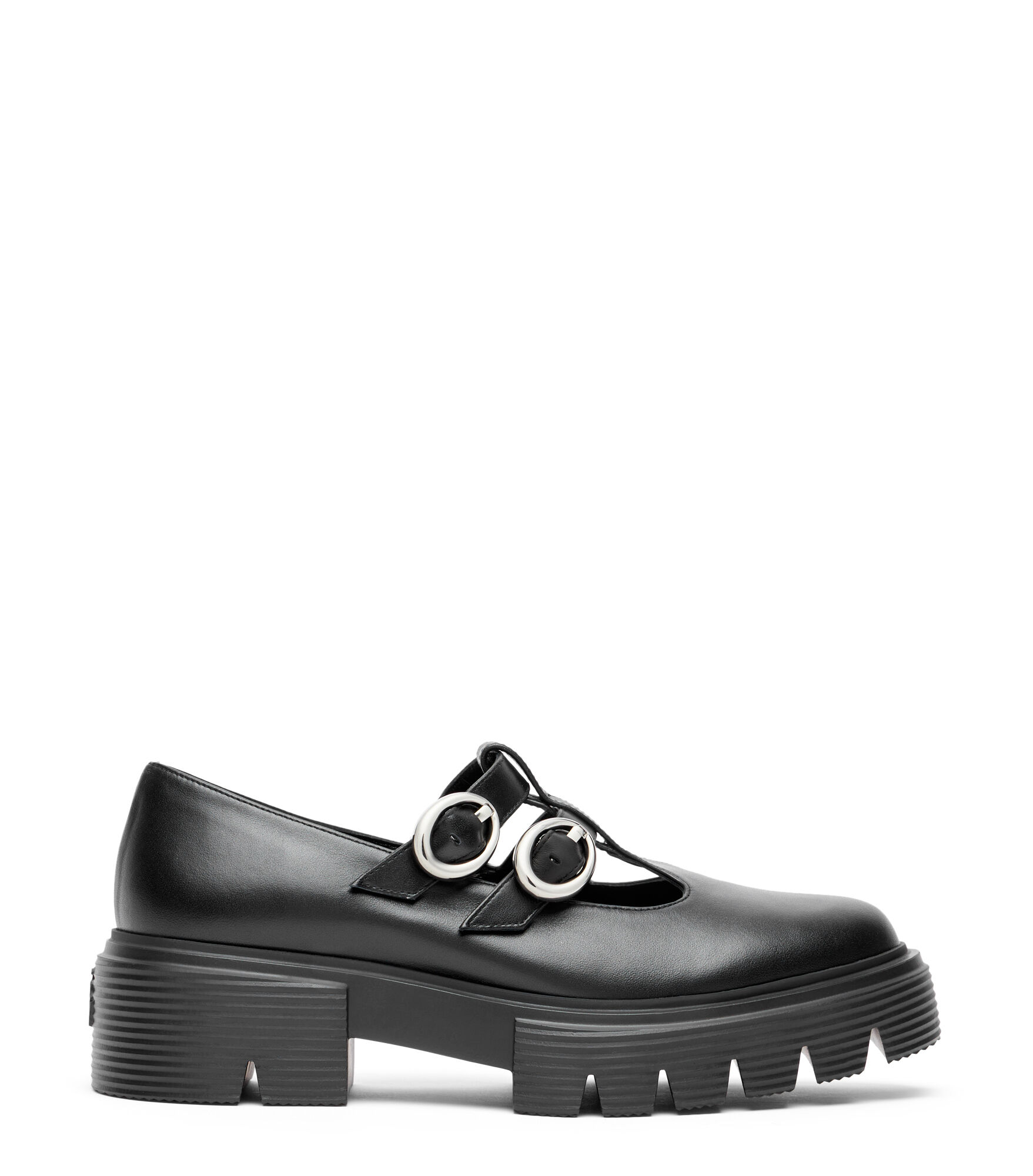 NOLITA BUCKLE MARY JANE in BLACK for Women | Stuart Weitzman®