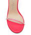 Stuart Weitzman NUDISTGLAM 100 SANDAL ROSE FLUO SC009FUPUKQ