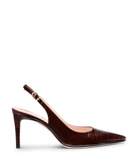 Stuart Weitzman STUART POWER SLINGBACK 75 WALNUT SO386DSHWAL