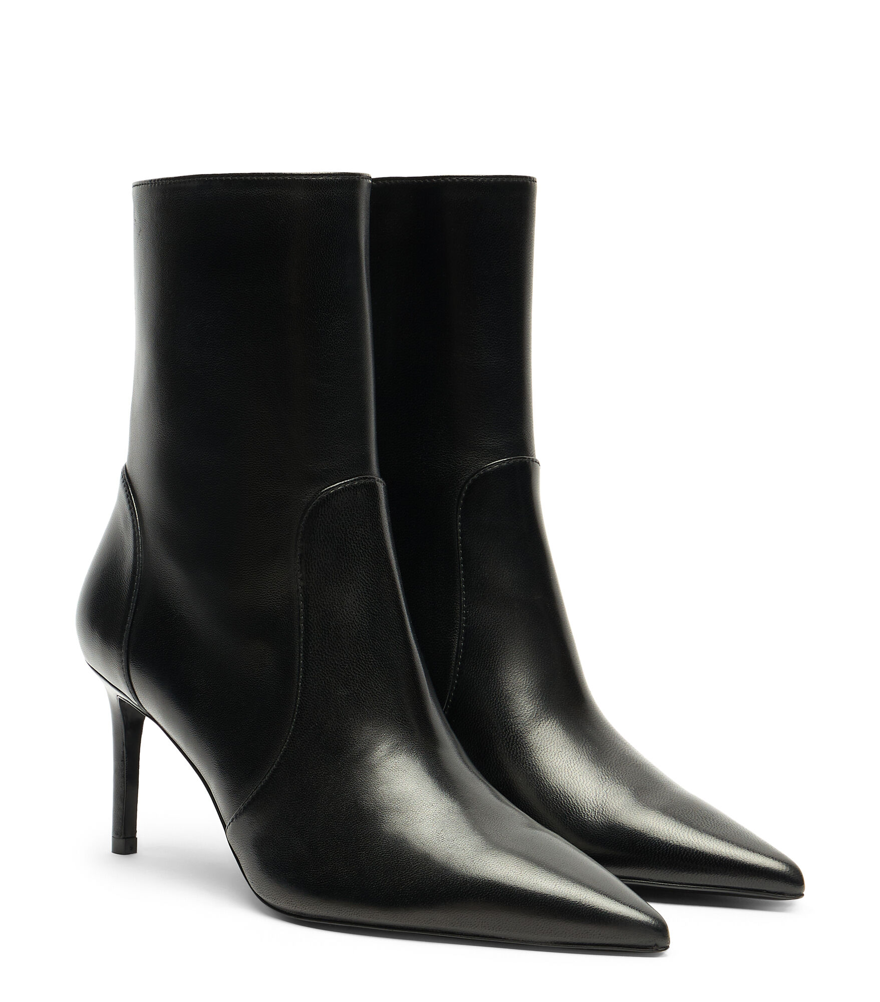 STUART POWER ZIP 75 in BLACK for Women | Stuart Weitzman®