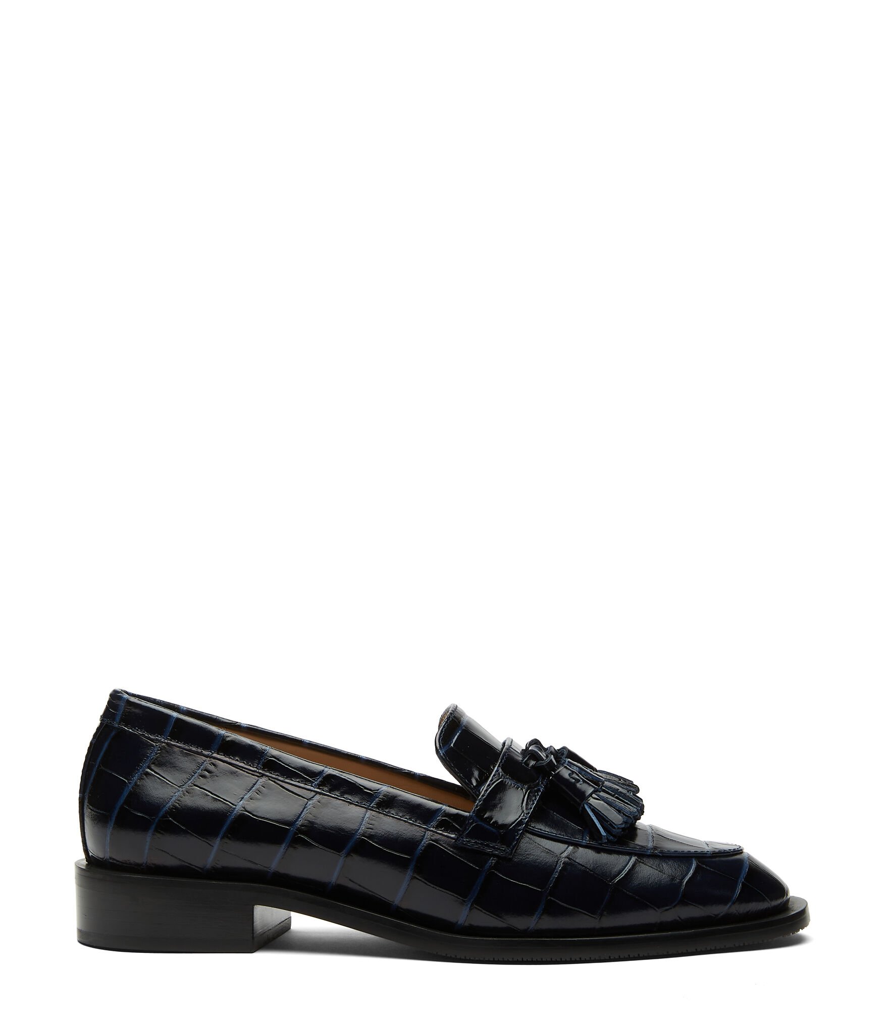 Stuart weitzman cheap black loafers