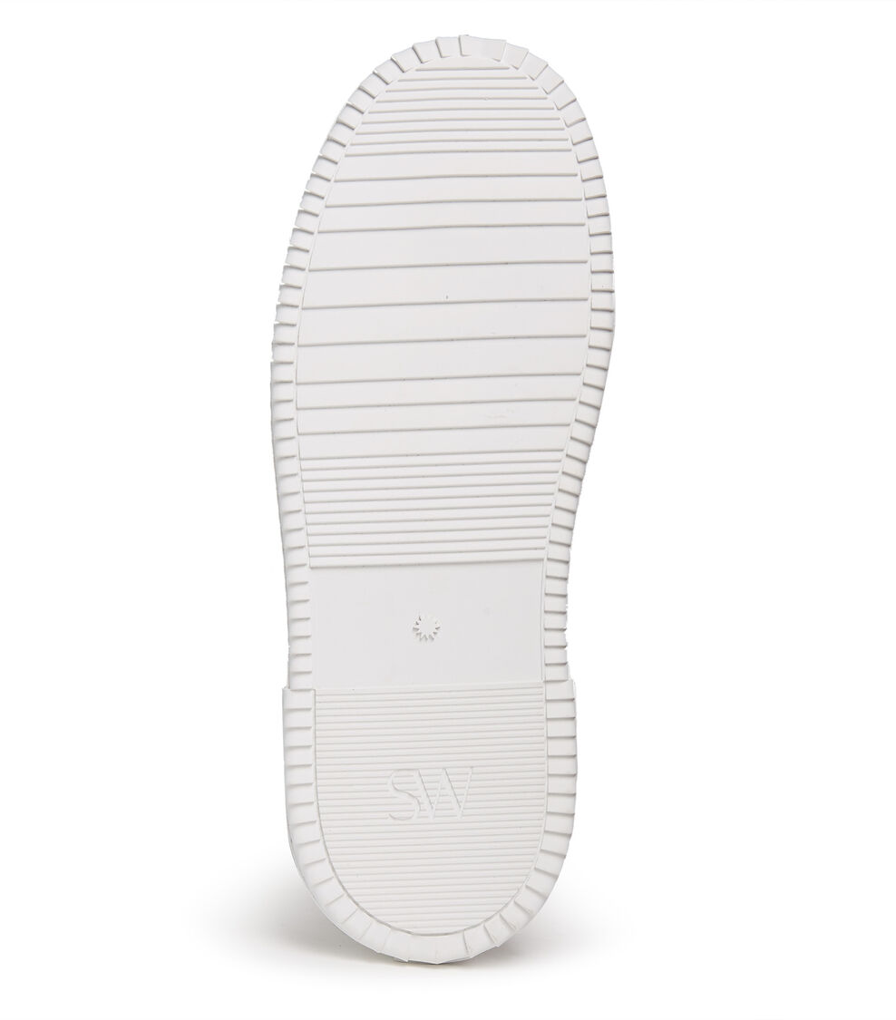 Stuart Weitzman RYAN LOW-TOP SNEAKER WHITE S5095ACIWHT