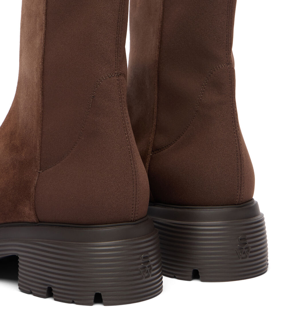 Stuart Weitzman 5050 HUDSON LITE BOOTIE WALNUT SM561RTSWAL