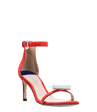 CYLINDER 75 in FOLLOWME RED for Women | Stuart Weitzman® CYLINDER 75 in FOLLOWME RED for Women | Stuart Weitzman®