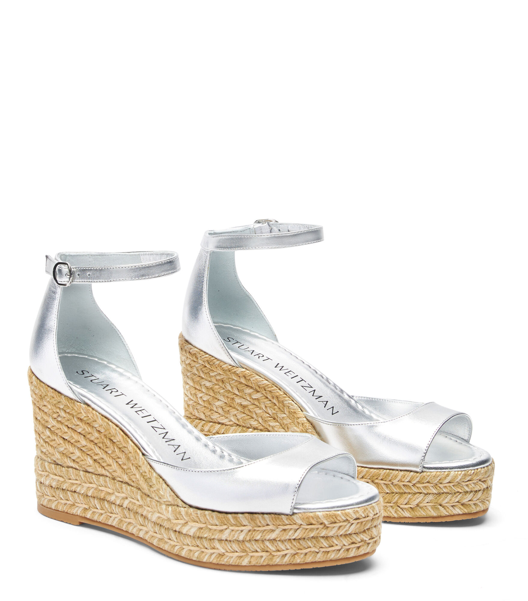 Silver wedge sandals canada store