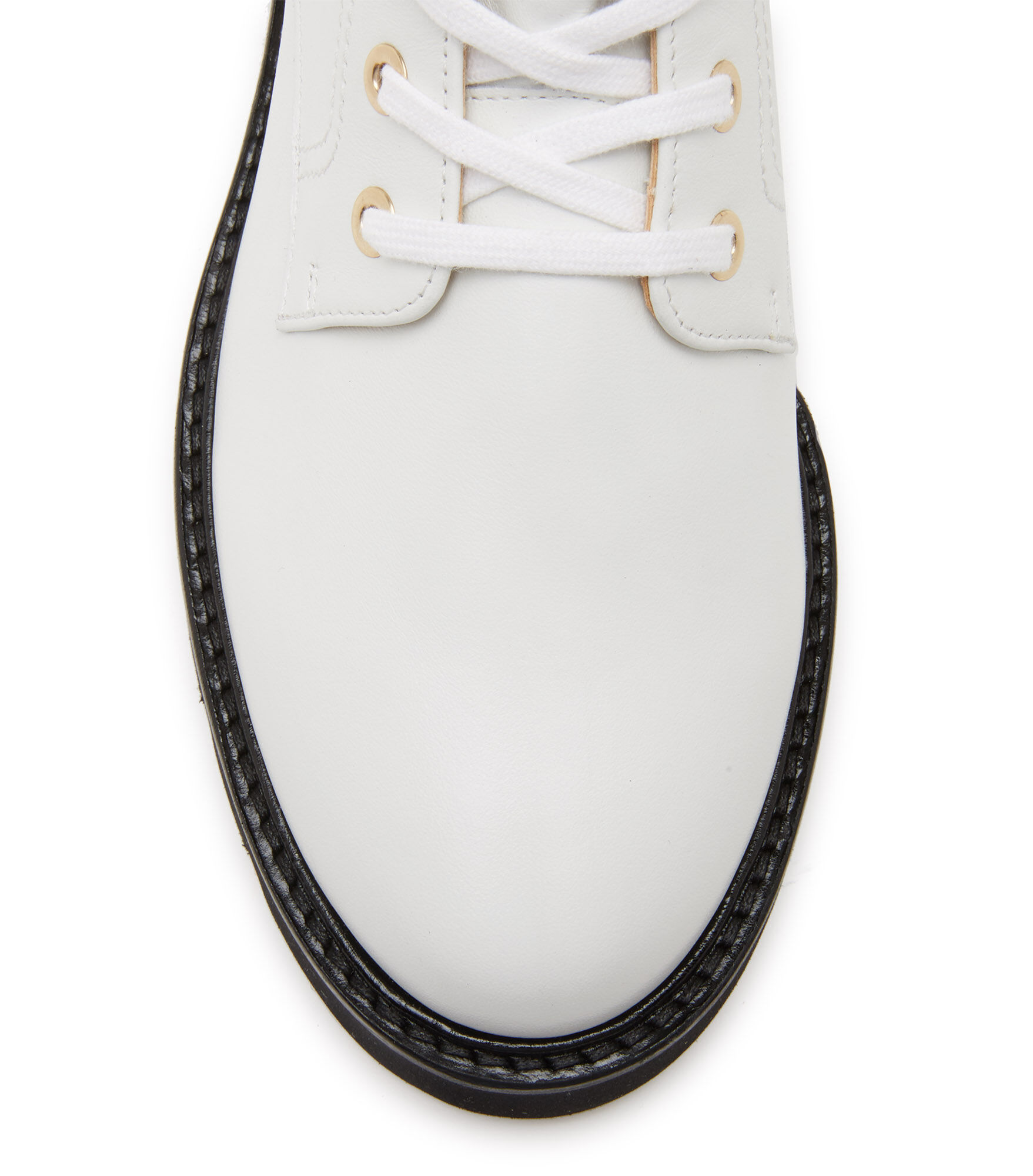 Stuart weitzman white combat boots online