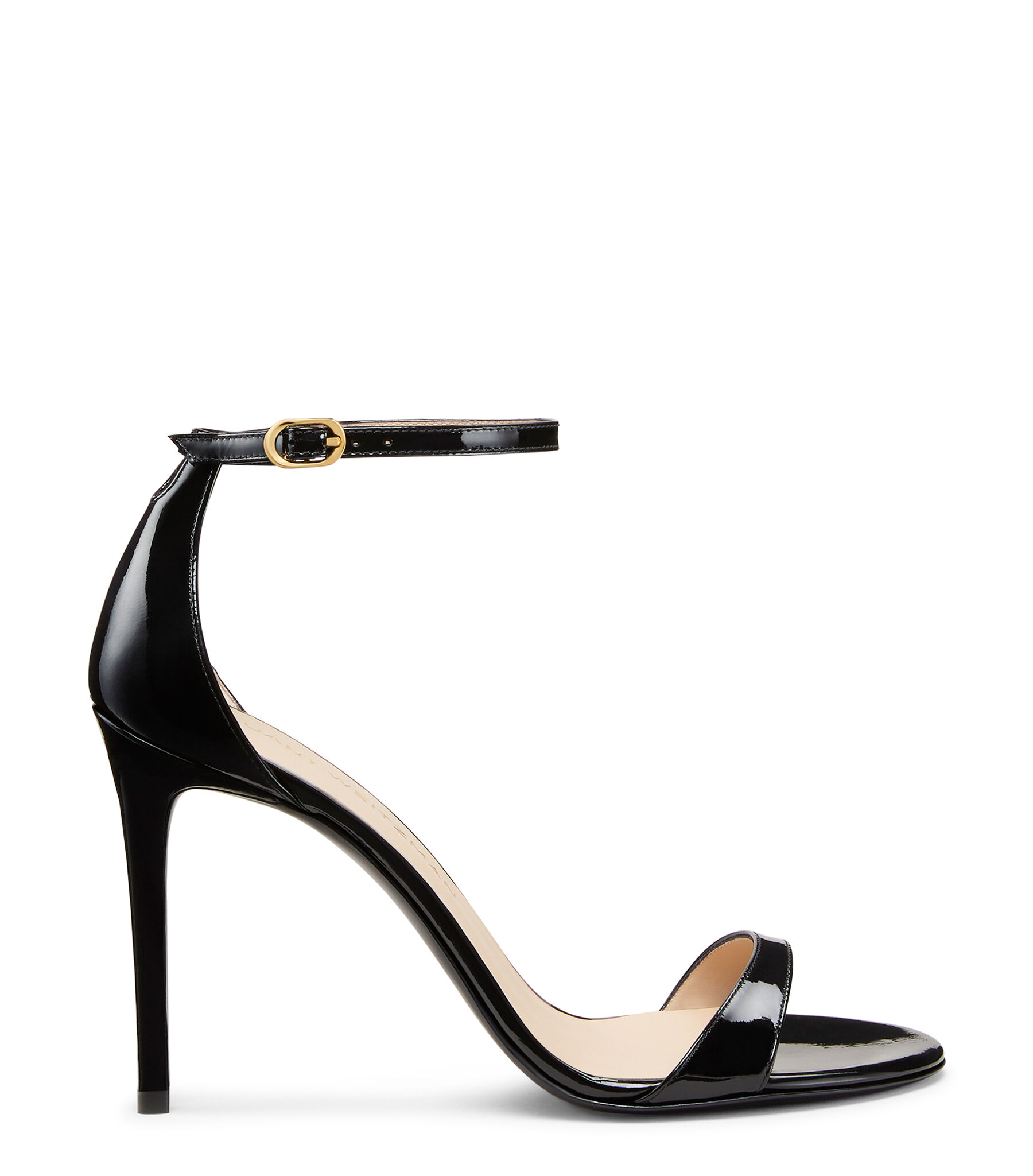 Stuart weitzman patent leather sandals shop