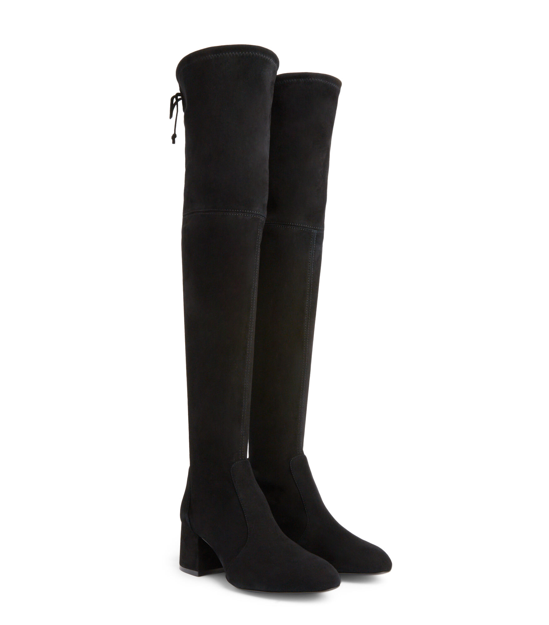 FLARELAND BOOT in BLACK fur Damen Stuart Weitzman