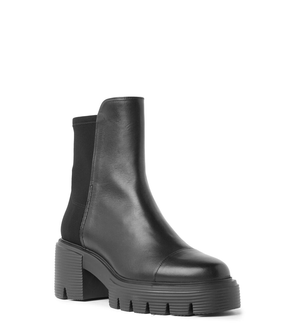 Stuart Weitzman 5050 SOHO BOOTIE BLACK SC722NSGBLK