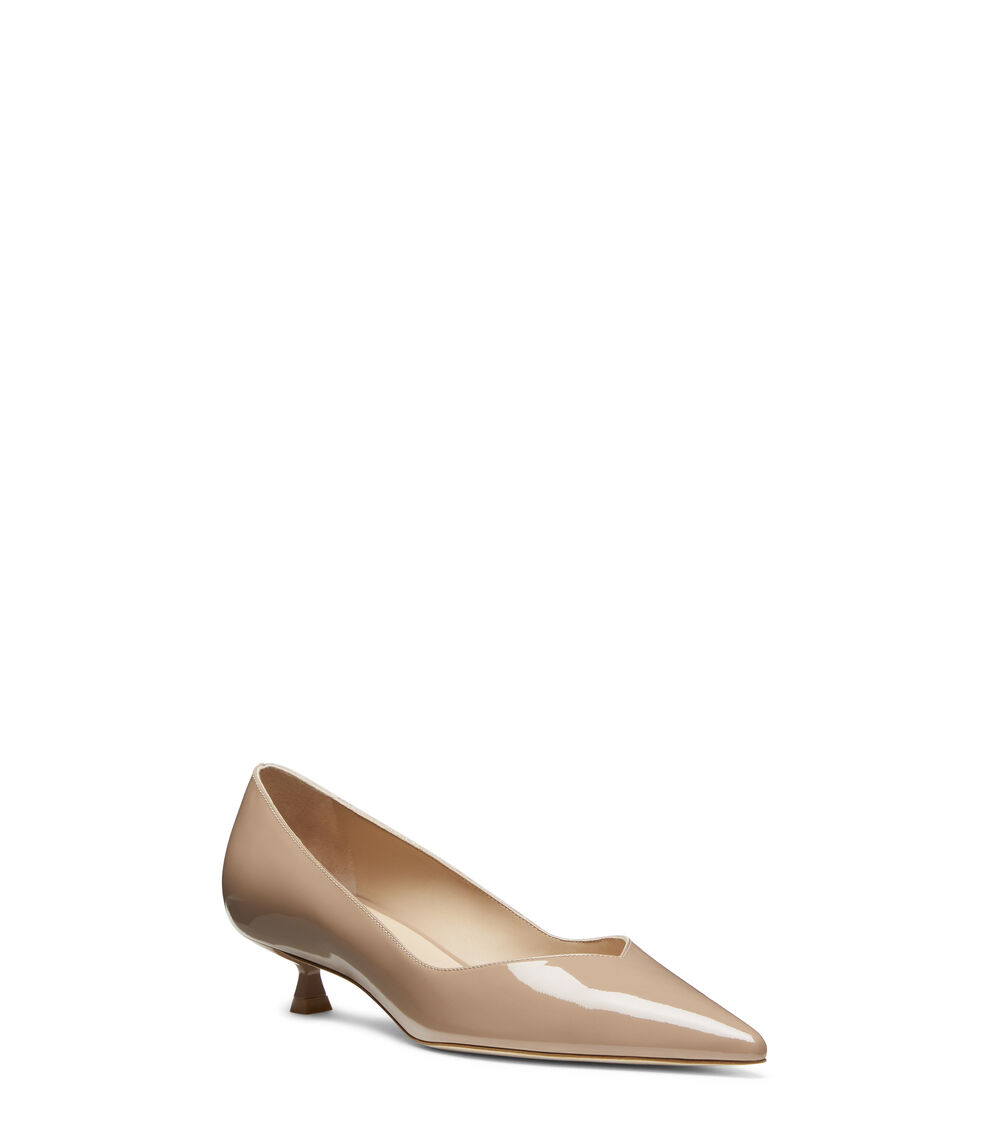 Stuart Weitzman EVA 35 PUMP FAWN SG893PATFWN