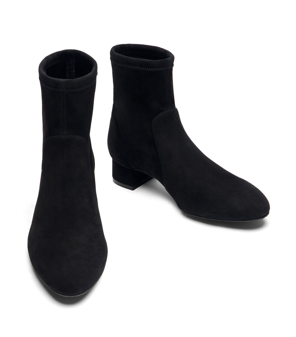 Stuart Weitzman GRACE SOCK BOOTIE BLACK SI850SUSBLK