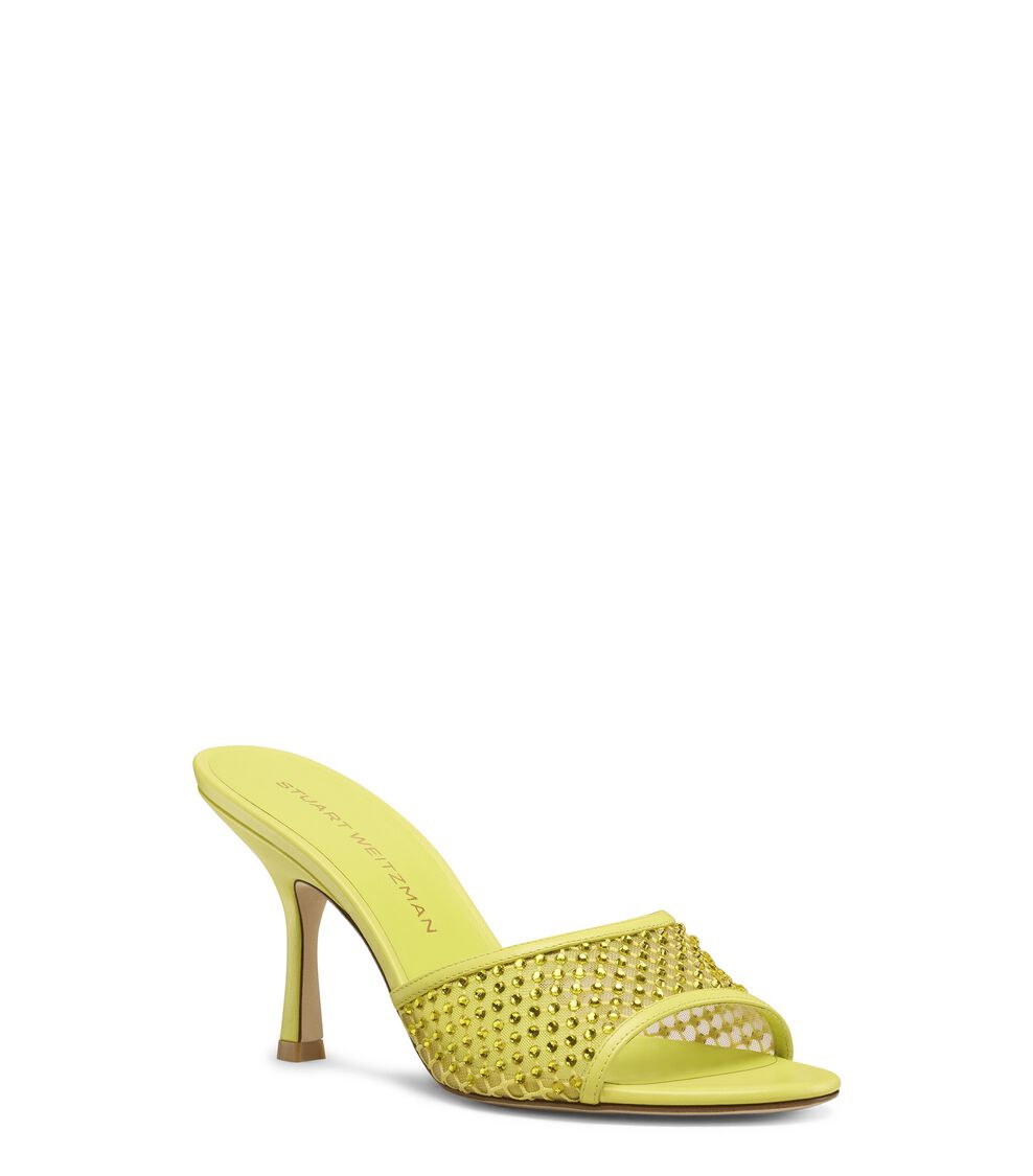 Stuart Weitzman BAREITALL SHINE SANDAL 85 CITRINE SN798CYHAP0
