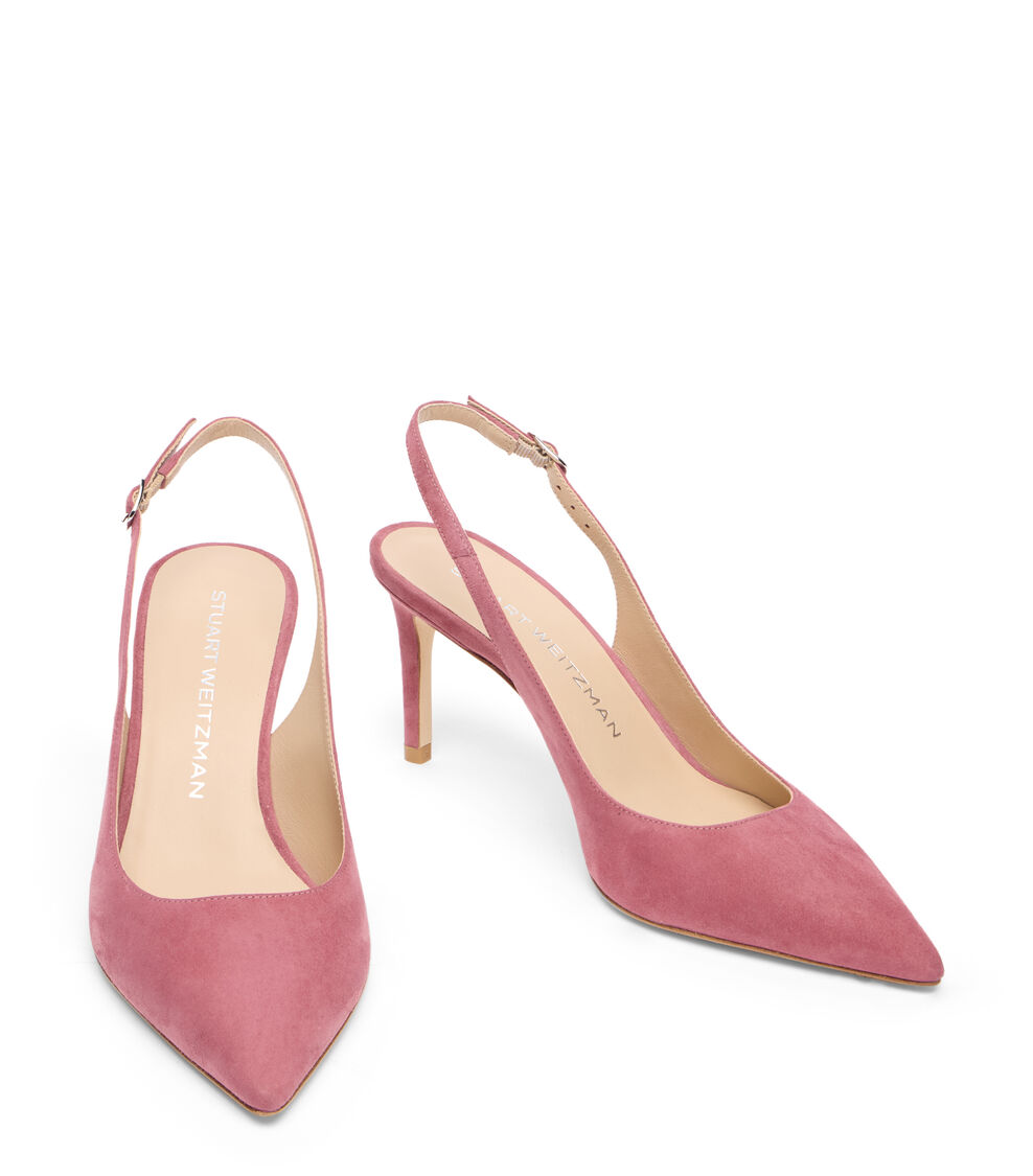 Stuart Weitzman STUART POWER SLINGBACK 75 DUSTY BERRY SL636SUEYGT
