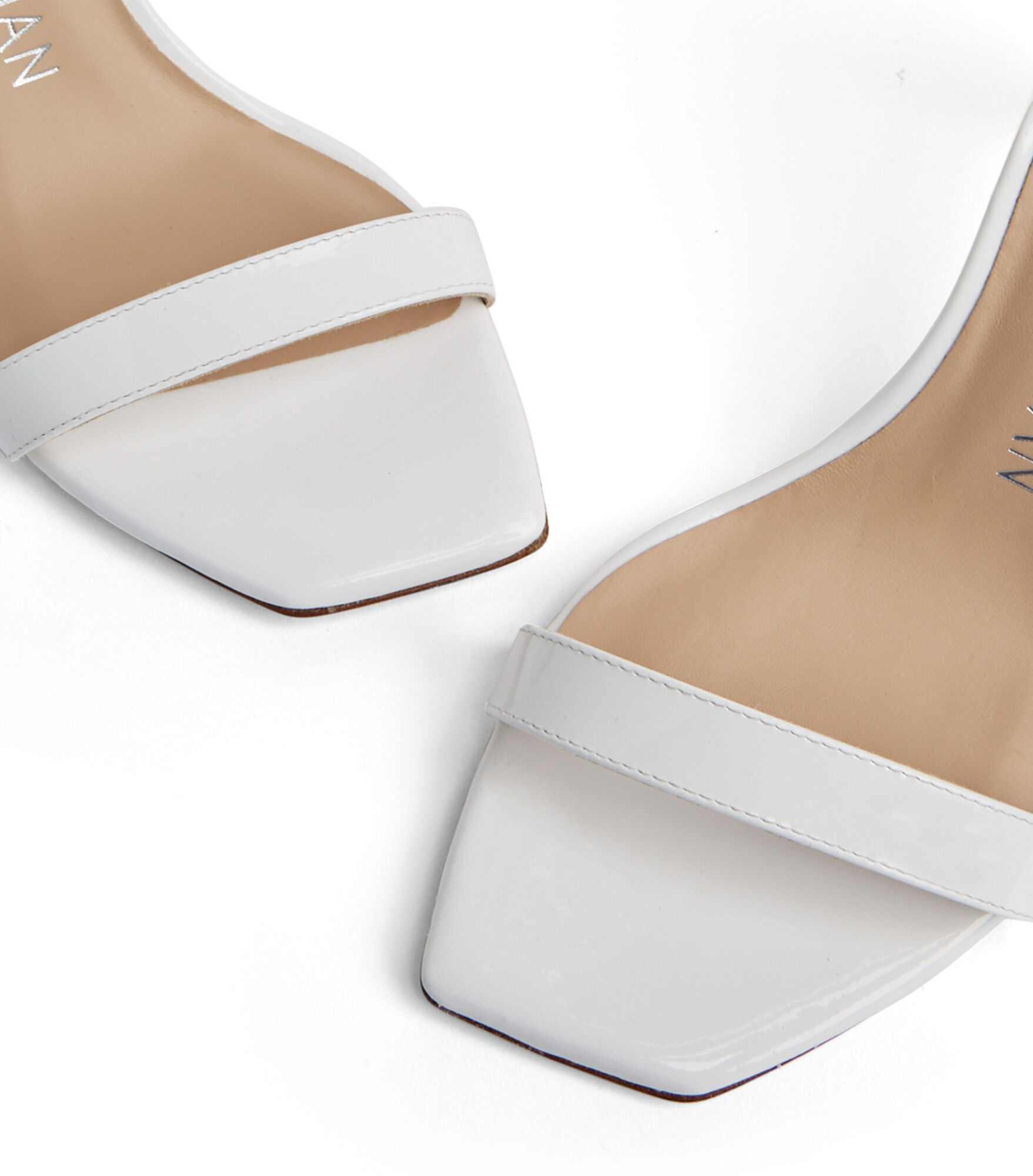 Stuart weitzman sandals white top