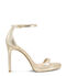 Stuart Weitzman NUDIST PLATFORM LIGHT GOLD SL455LIDLIO