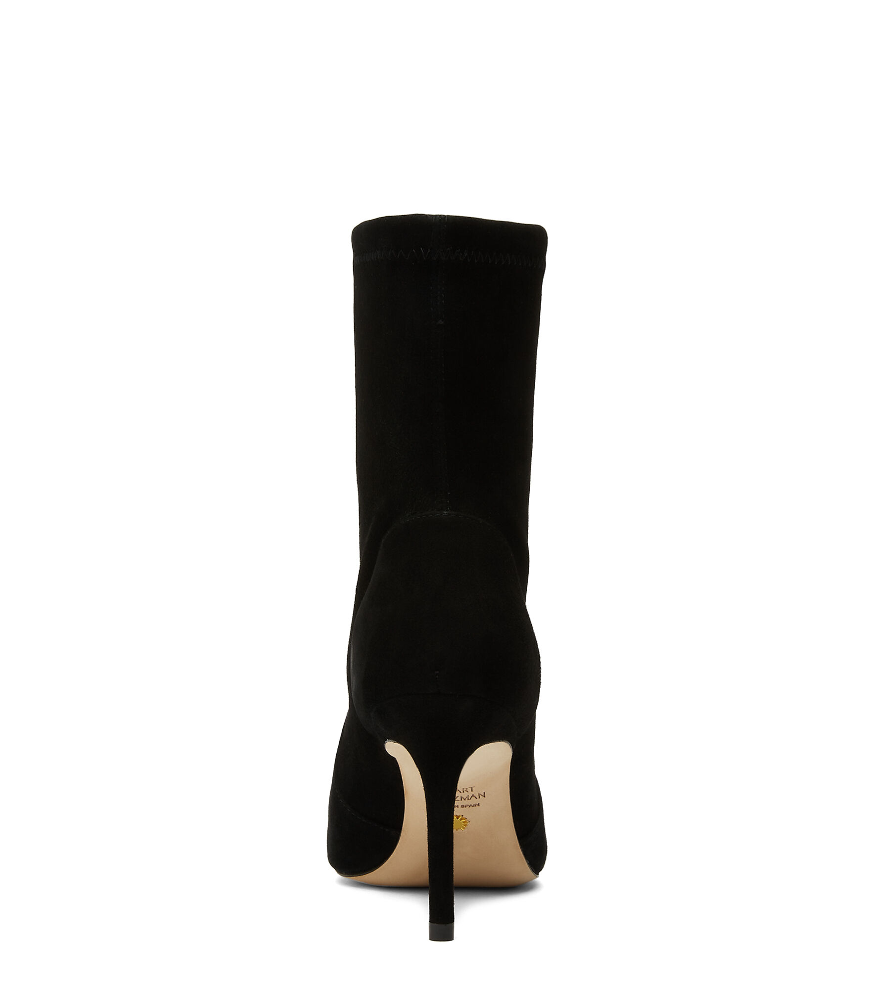 Stuart weitzman catch best sale suede bootie
