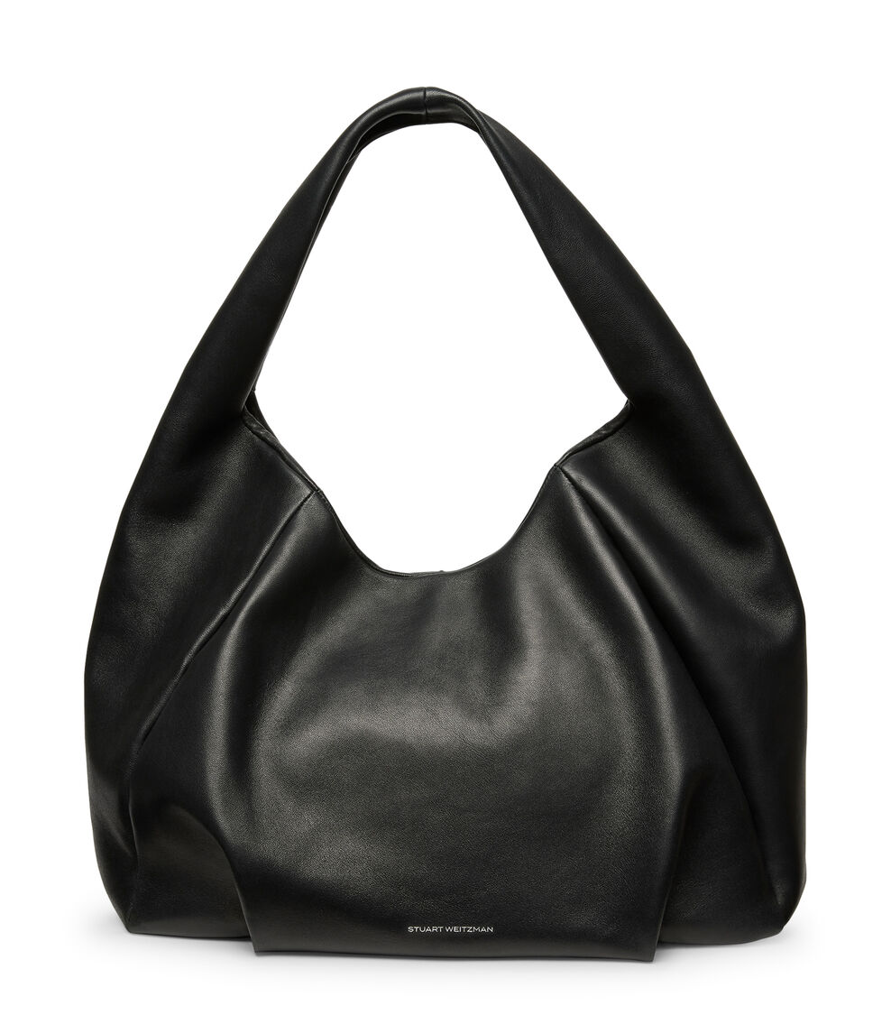 Stuart Weitzman THE MODA HOBO BAG Stuart Weitzman THE MODA HOBO BAG BLACK SH198SFNBLK
