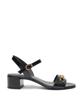 Stuart Weitzman SW SIGNATURE 35 SANDAL BLACK TONAL SH942HIIV9W