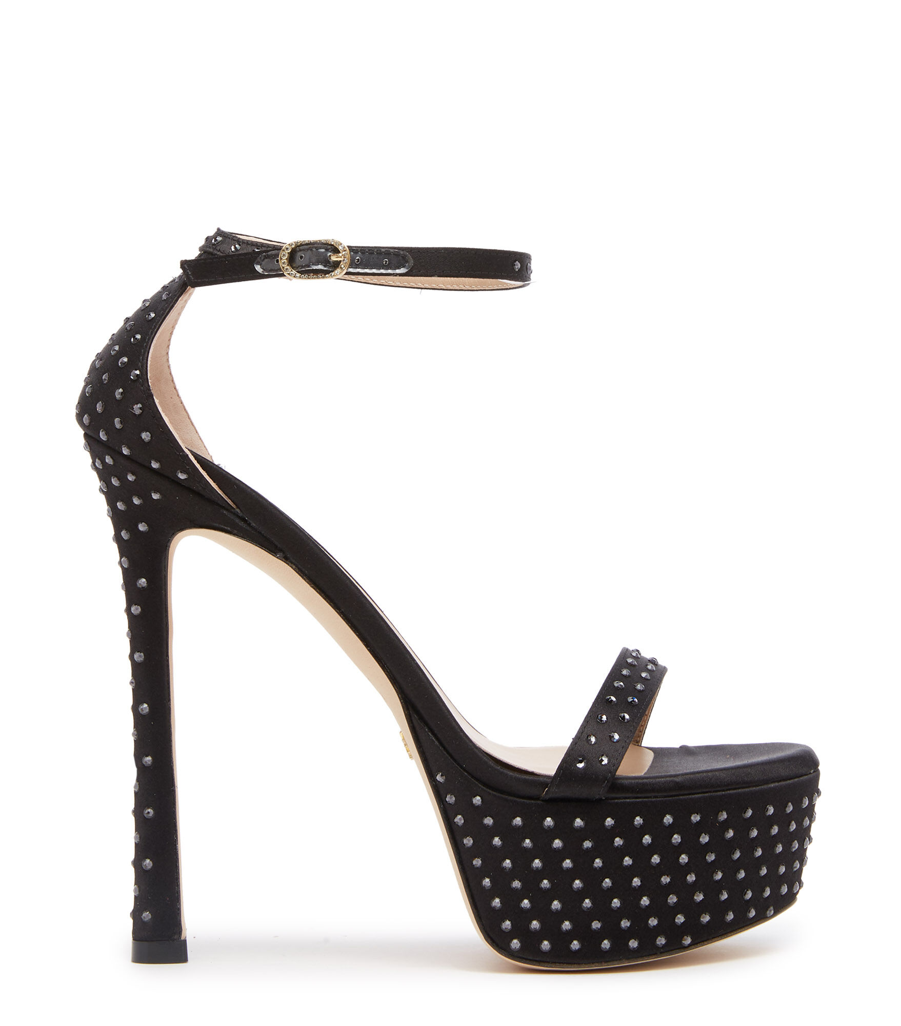 NUDISTCURVE HOLLYWOOD SHINE SANDAL, Last chance, , SATIN - Stuart Weitzman - Modalova
