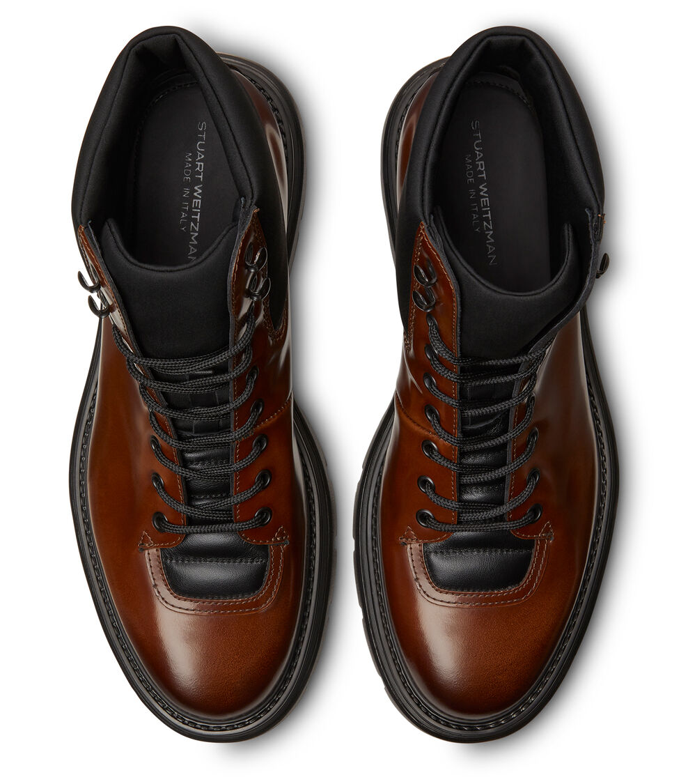 Stuart Weitzman ADAM TAN/BLACK SJ255BRRNRX