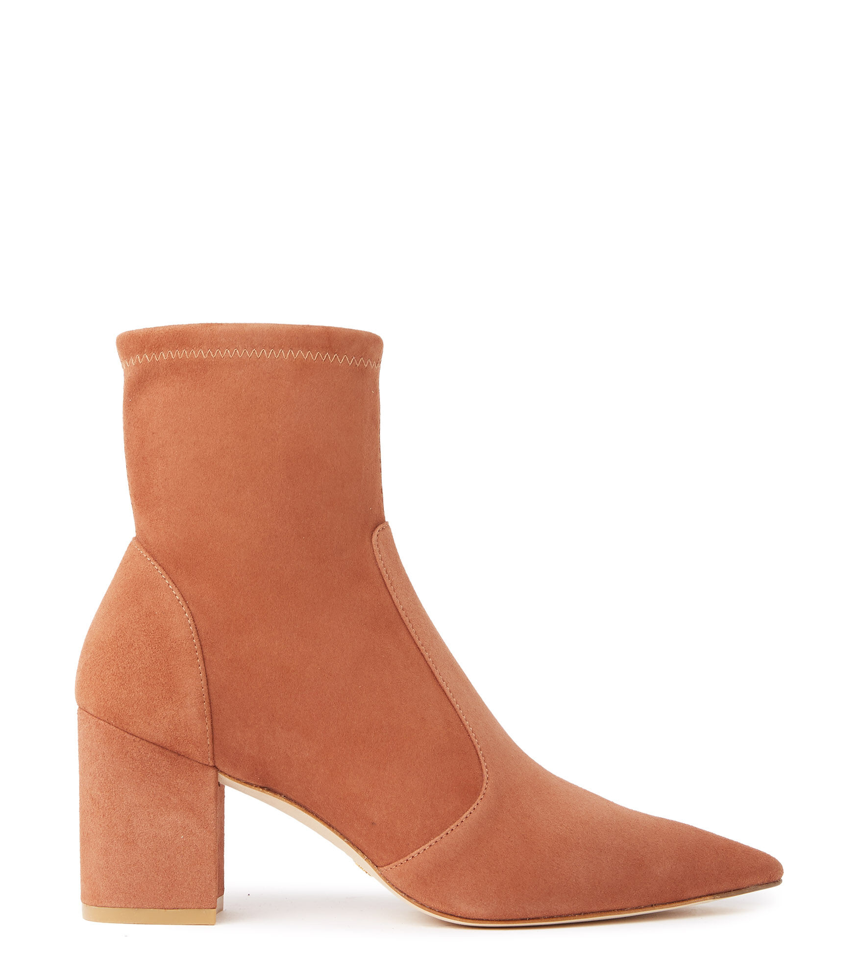 Stuart weitzman block top heel booties