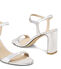 Stuart Weitzman BABETTE 85 SILVER SL479LSPSLV