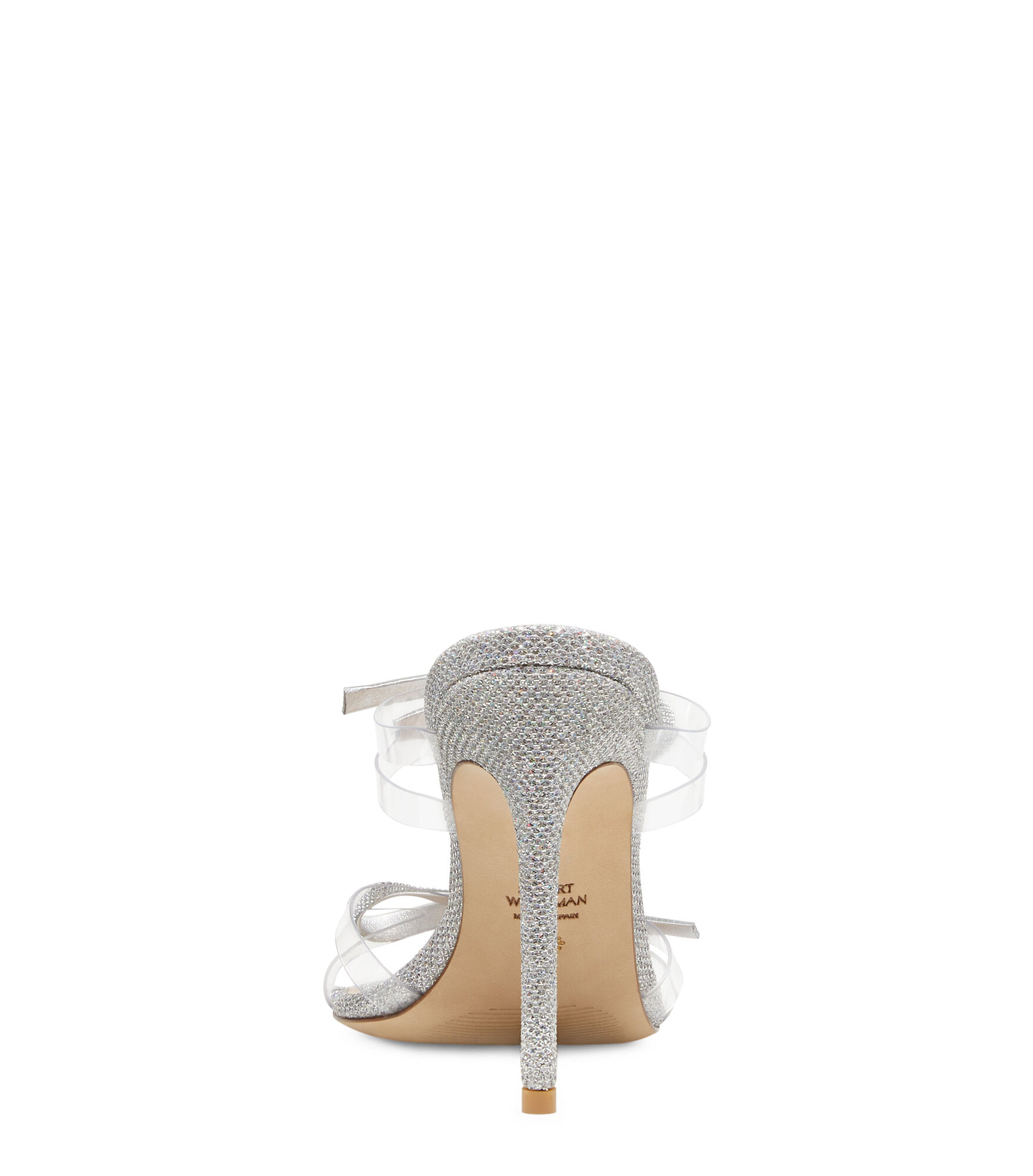 SW BOW 100 SLIDE in CRYSTAL for Women Stuart Weitzman