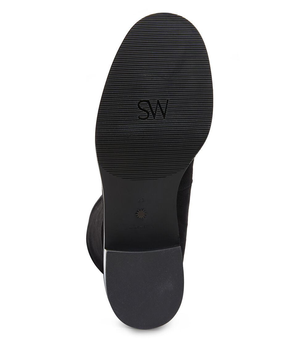 Stuart Weitzman LOWLAND PEARL NOIR S4012SUSBLK