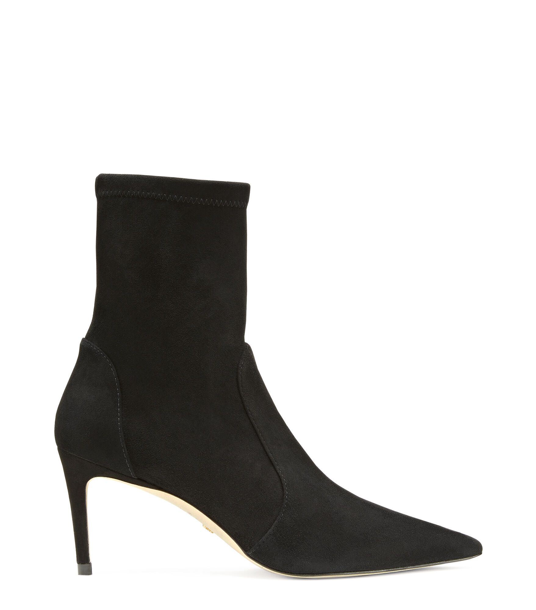 STUART 75 BOOTIE in BLACK for Women | Stuart Weitzman®