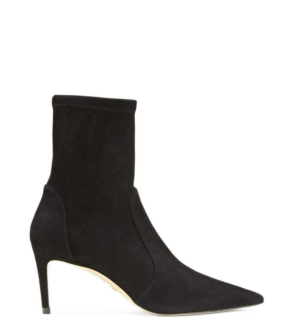 Stuart Weitzman STUART 75 BOOTIE NERO SA184SUSBLK