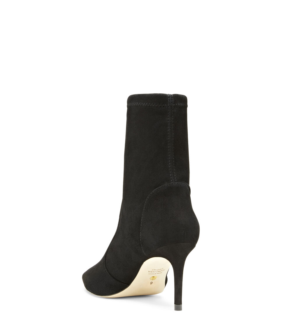 Stuart Weitzman STUART 75 BOOTIE NERO SA184SUSBLK