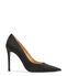 Stuart Weitzman STUART POWER 100 PUMP BLACK SJ954SUEBLK