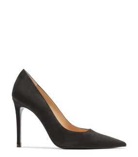 Stuart Weitzman STUART POWER 100 PUMP Stuart Weitzman STUART POWER 100 PUMP BLACK SJ954SUEBLK