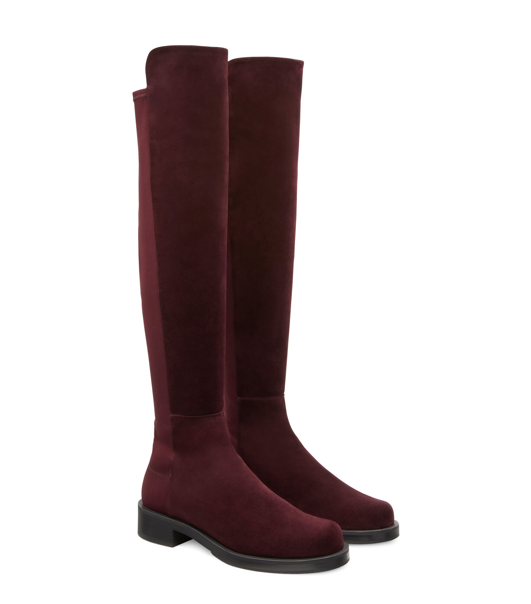 Stuart weitzman best sale burgundy boots