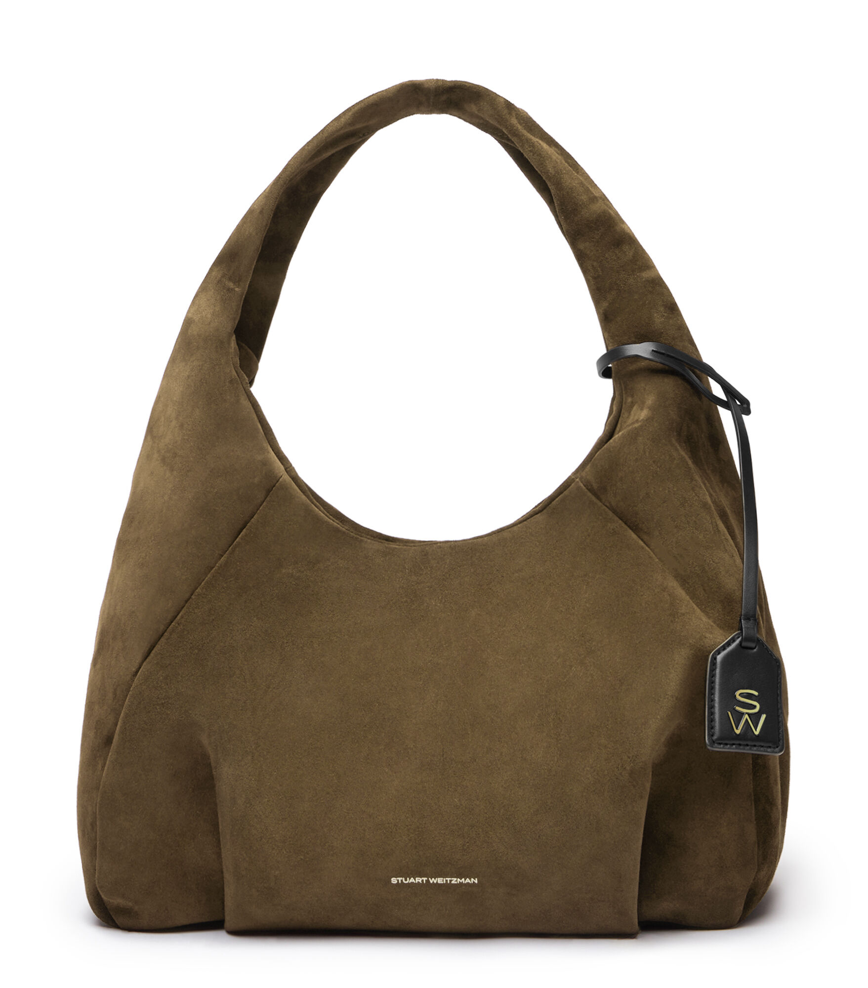 THE MODA HOBO BAG en COFFEE pour femme Stuart Weitzman