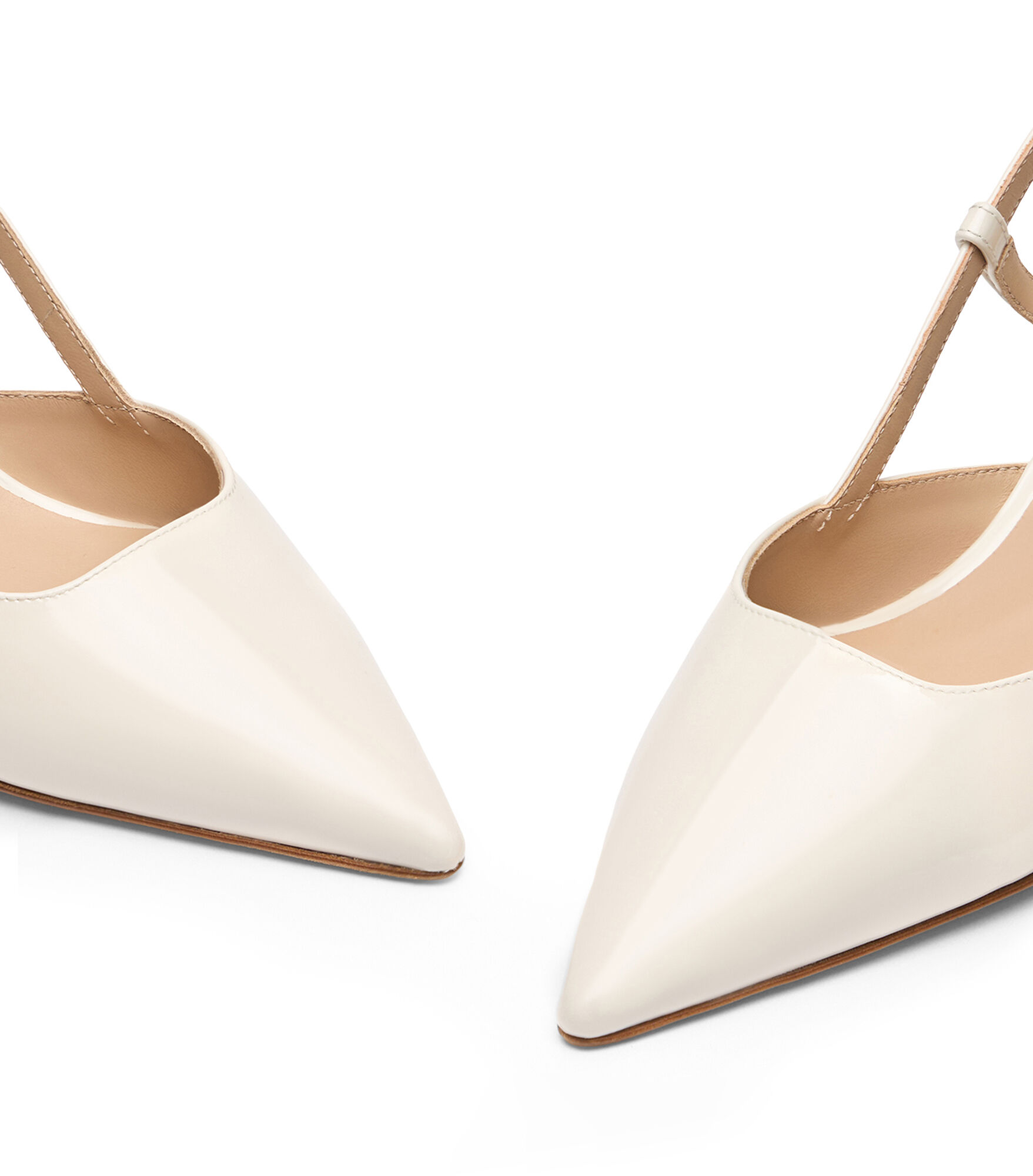 VINNIE 50 SLINGBACK in CREAM for Women | Stuart Weitzman®