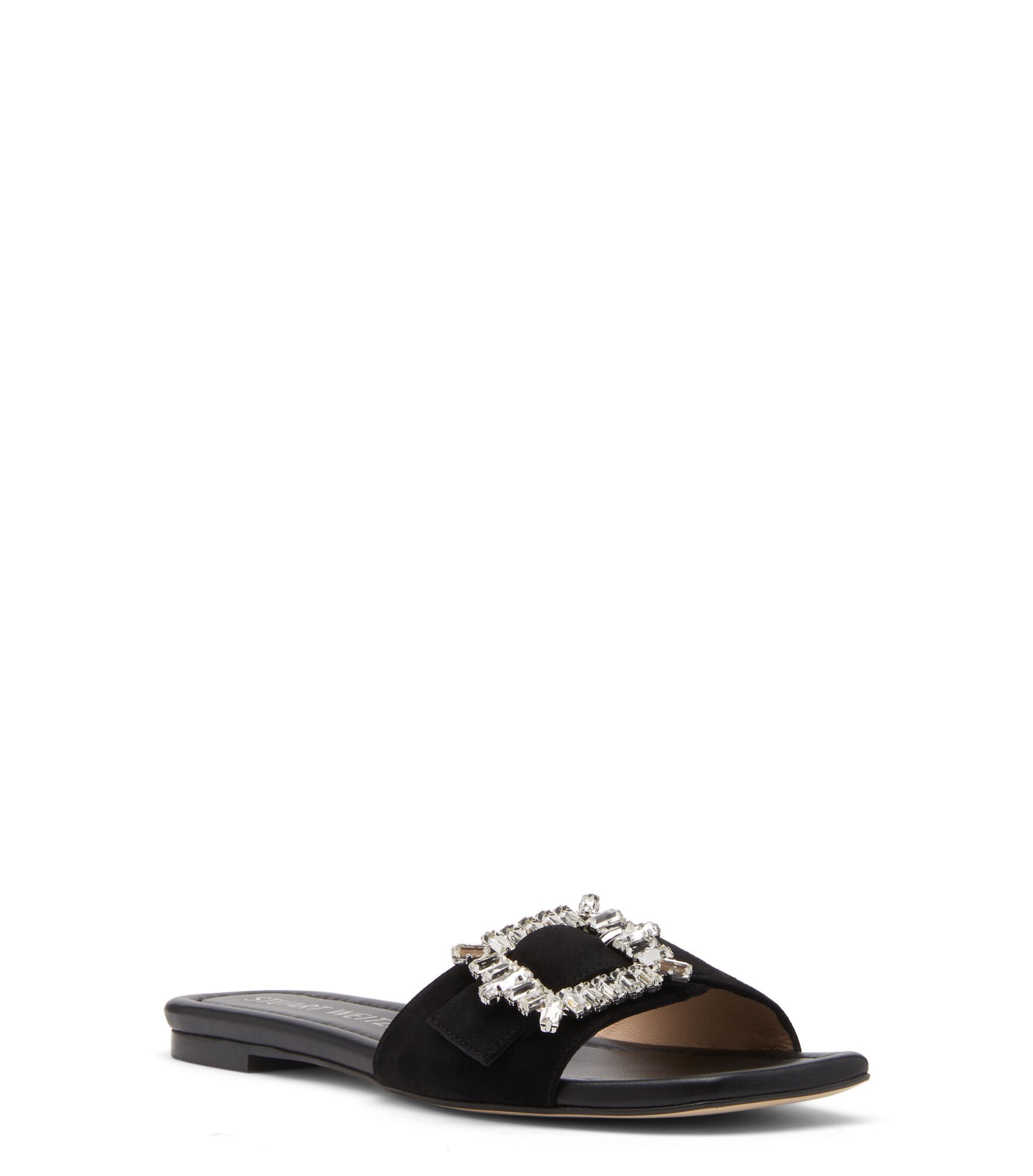 Stuart weitzman slide hotsell sandals