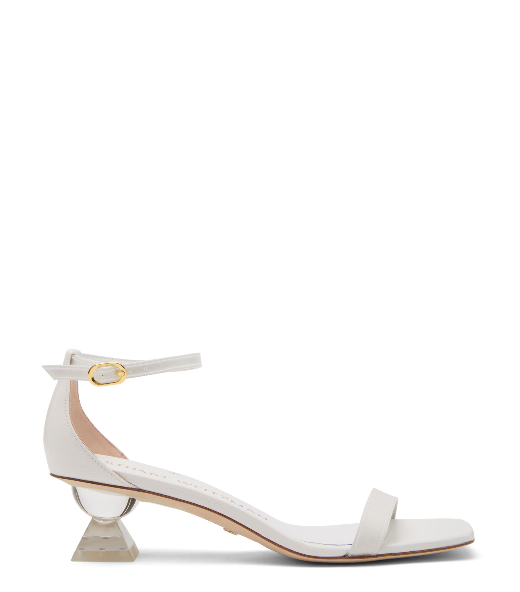 Stuart weitzman outlet lucite heels