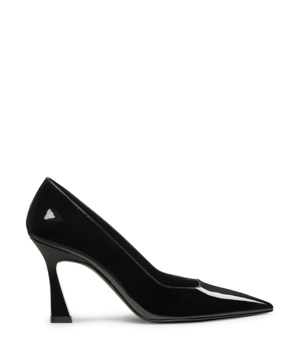 Stuart Weitzman VINNIE 85 PUMP BLACK SJ440PATBLK