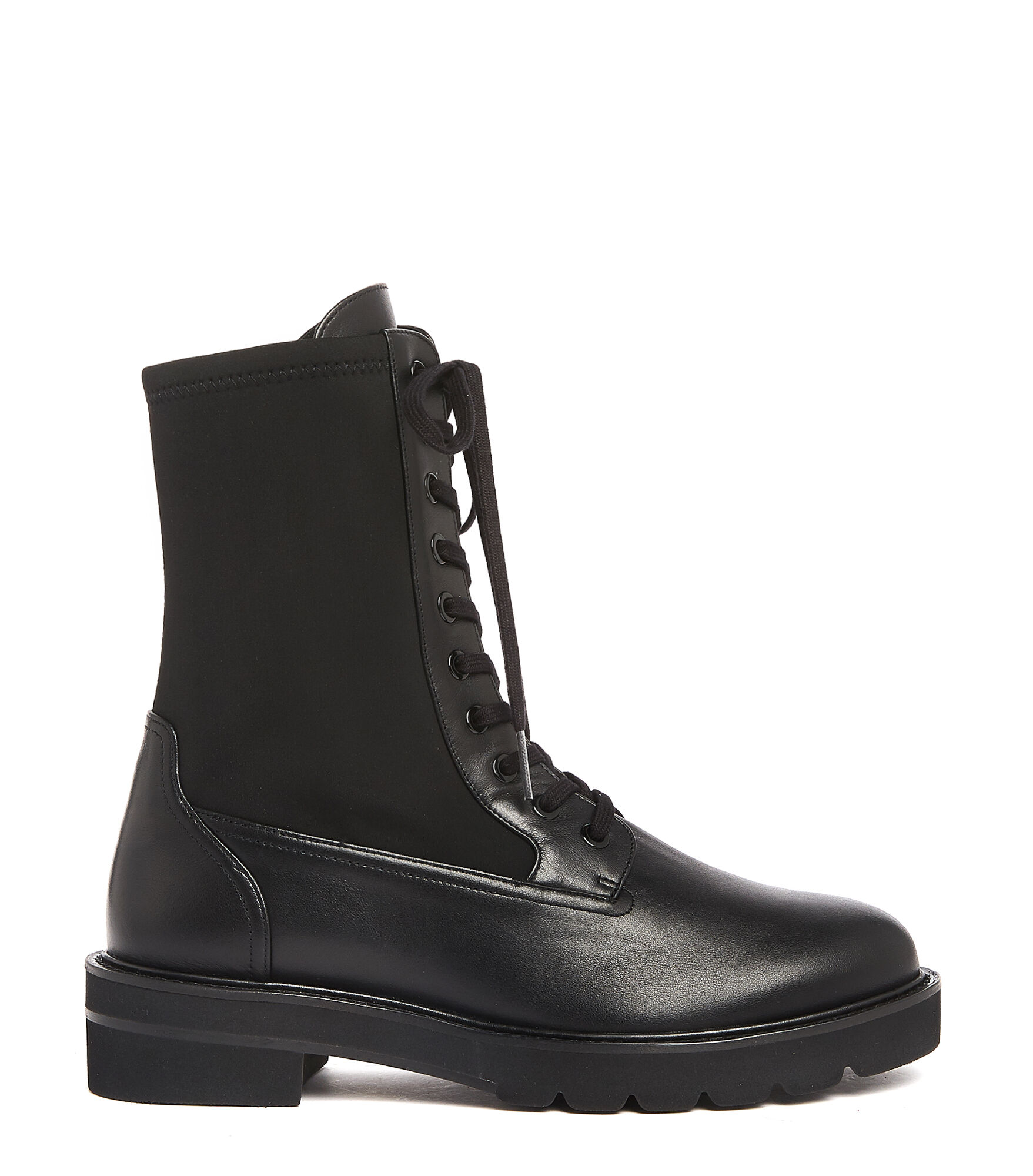 Lace up sales black bootie