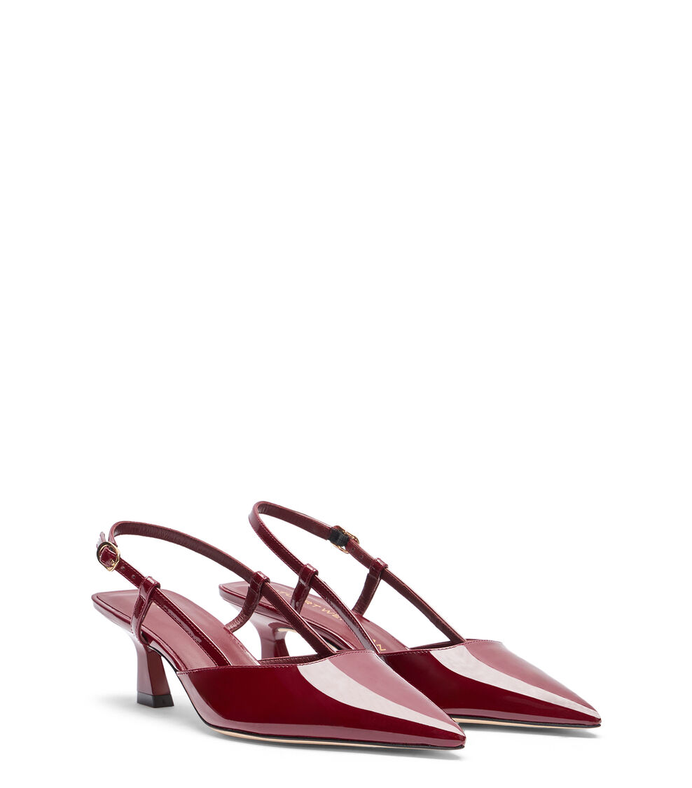 Stuart Weitzman VINNIE 50 SLINGBACK ROSEWOOD SJ435PATN4E