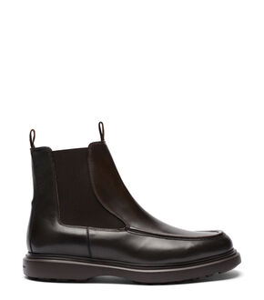 Stuart Weitzman Men’s Gobi black leather ankle boot size 10 Stuart Weitzman Leather Booties in Black sz 10 main image 4