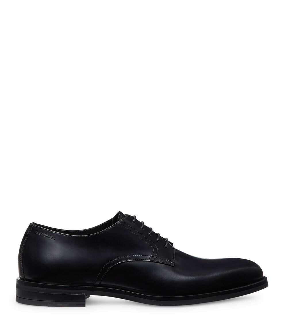 Stuart Weitzman SW CLUB CLASSIC DERBY BLACK SI151BRCBLK