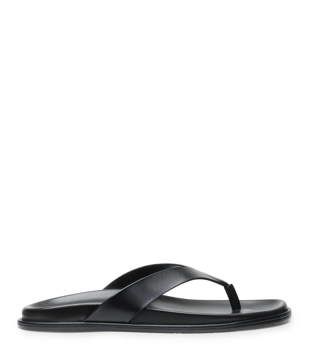 Stuart Weitzman MARYKATE THONG SANDAL BLACK SN616SMOBLK