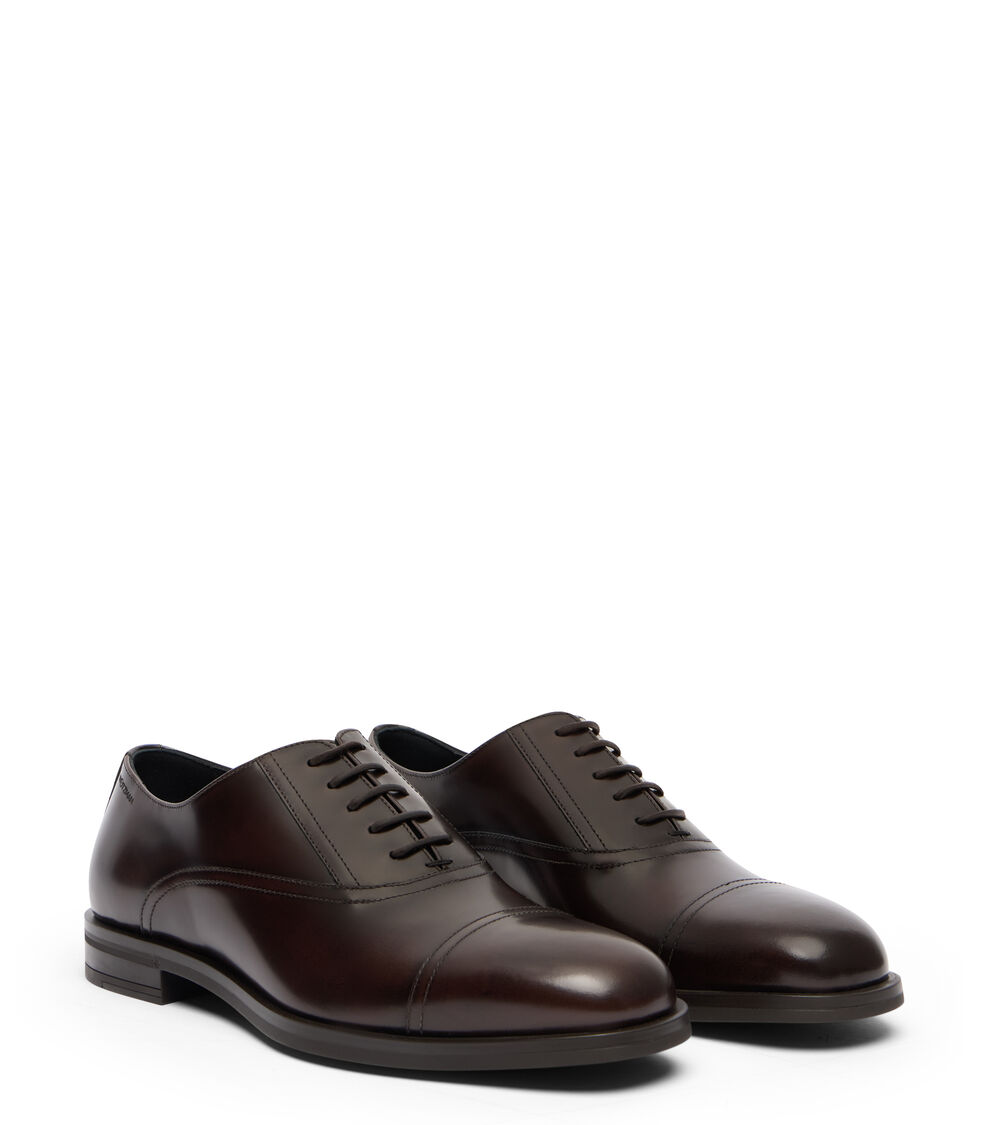Stuart Weitzman SW CLUB CLASSIC OXFORD DARK BROWN SI154BRCDBR