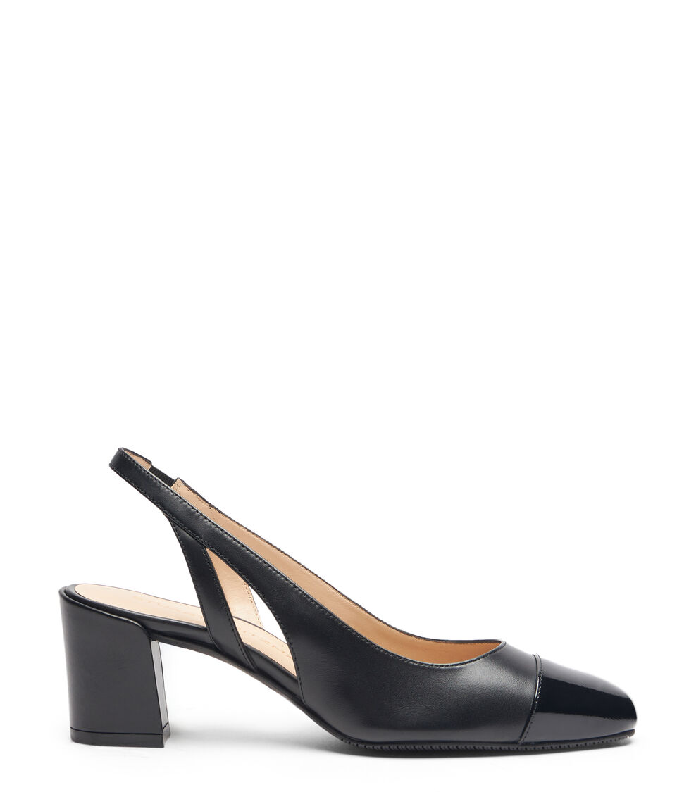 Stuart Weitzman SLEEK 50 SLINGBACK SCHWARZ SF964SCPBLK