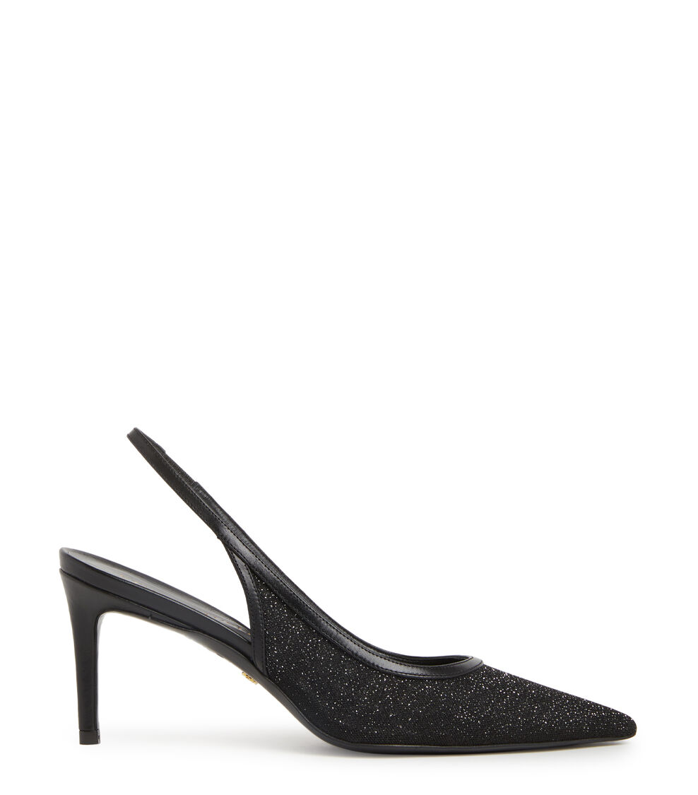 Stuart Weitzman STUART 75 SLINGBACK PUMP BLACK SF438SKOBLK