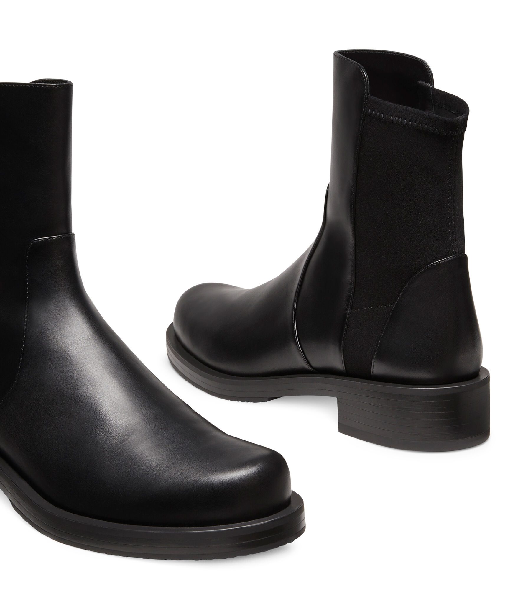 Stuart weitzman short black boots hot sale