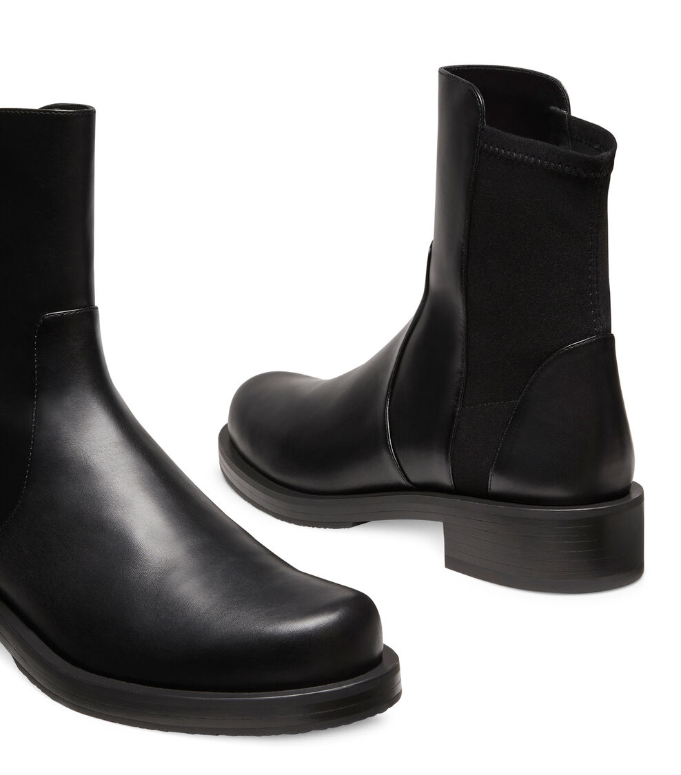 Stuart Weitzman 5050 BOLD BOOTIE BLACK SG103CAFBLK